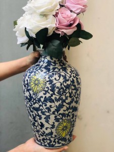 vò túm miệng hoa sen dây vẽ kỹ